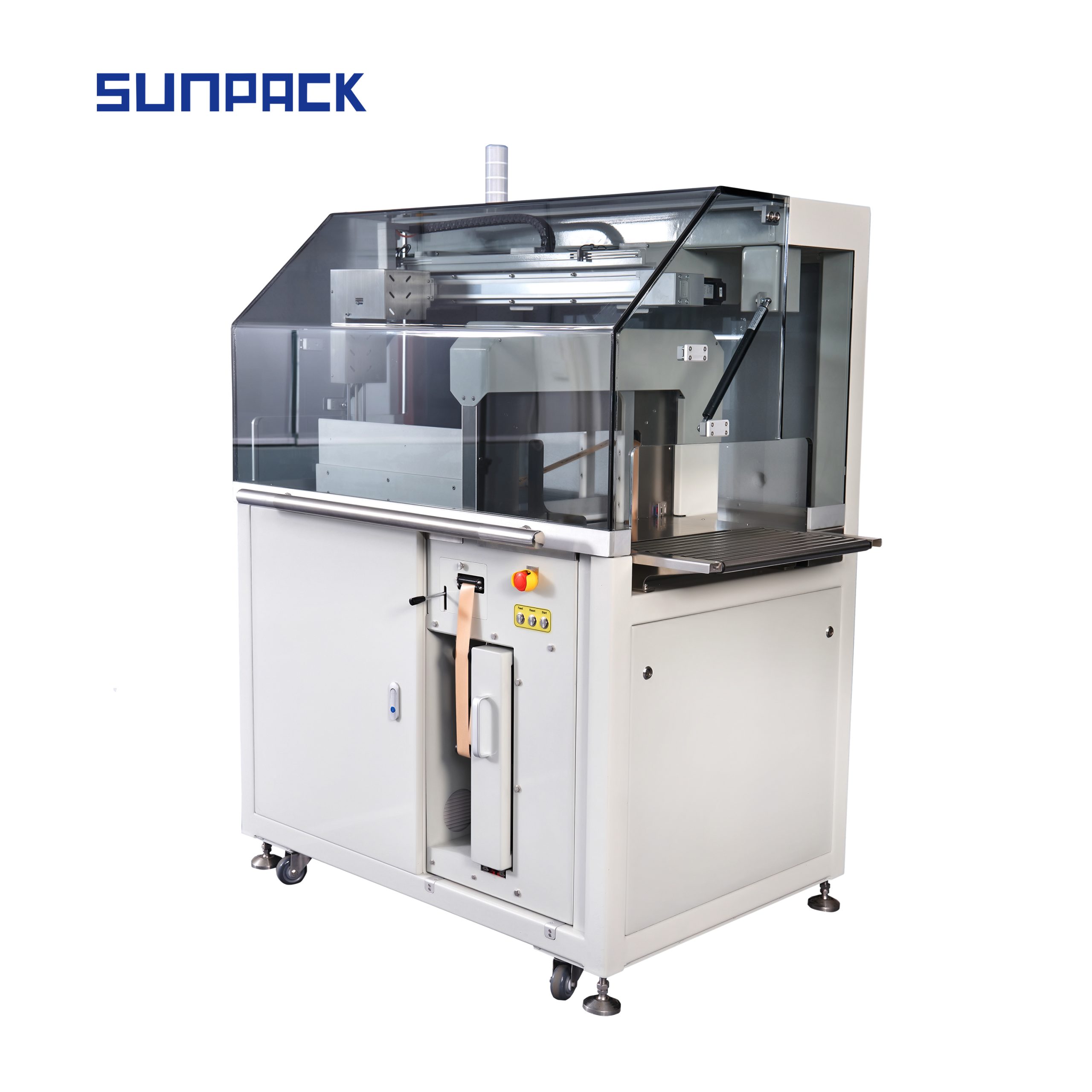 Sunpack Labler Sunpack Paper banding machineWX06-40LB Vacuum feed label banding machine
